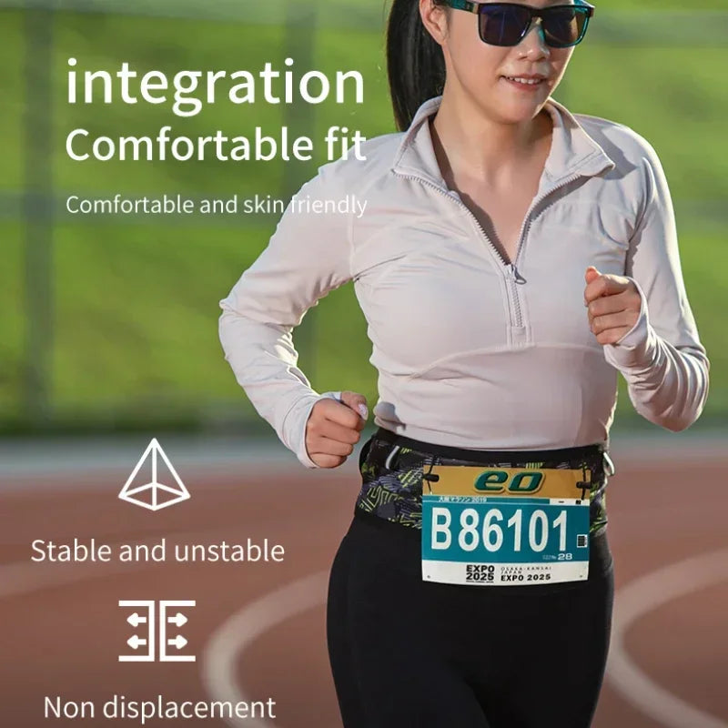 MAP BROTHER W1001 Hydration Running Belt Waist Pack Money Out Sport Bag Trail Marathon Gym Fitness Mobile Phone Water Bottle