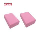 New 2PCS Yoga Building Blocks Cubes Pilates Bricks Reinforcement Mats Exercise Home Sports Supplies Exercise Eva YJZ01