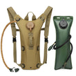 Sport Hydration Pack Backpack Water-proof Nylon Water Bag with 3 Liter Bladder for Hiking Cycling Climbing