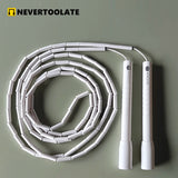 NEVERTOOLATE X ROPE 7mm  hard beads jump skipping rope beaded skip rope Professional competition usage  2.9 meter long handle