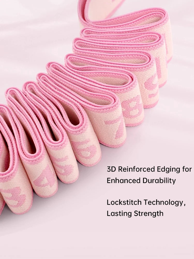 Kids Dance Stretch Band, 8/10/12-Segment Ballet Practice Elastic Band for Children, Latin Jazz Stretching Resistance Training