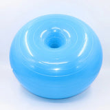 Donut Yoga Ball Balance Ball Pilates Accessories Home Fitness Equipment Rehabilitation Exercise Thicken Inflate Yoga Ball 50cm
