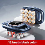 Deep Tissue Percussion Massage Gun Set with 30 Intensities Quiet Muscle Massager for Back Shoulders Legs Pain Relief