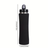 Personalized Insulated Stainless Steel Water Bottle with Straw - Engraved Fitness/Cycling Bottle, Perfect Gift for Men & Women