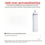 Personalized Insulated Stainless Steel Water Bottle with Straw, Engraved Fitness & Cycling Bottle, Perfect Gift for Men Women