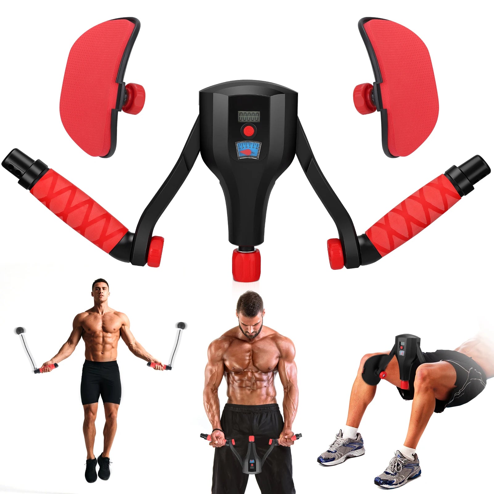 Kegel Pelvic Floor Trainer for Men & Women-360° Adjustable Multifunctional Pro Thigh Exerciser Equipment