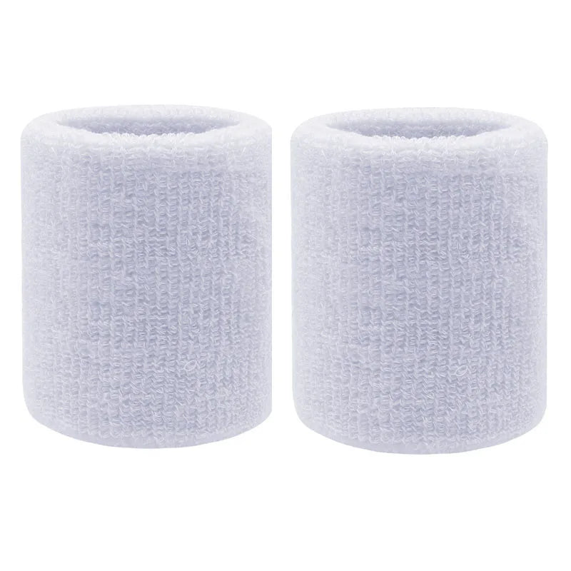 1pair Sweat-Absorbent Wristbands for Sports, Fitness, Gym & Workouts