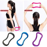 1PC Yoga Pilates Ring - TPE Resistance Circle for Full Body Stretch, Fascia Release & Joint-Friendly Strength Training Home Gym