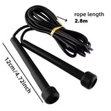 1PC 2.8M Speed Jump Rope Professional Adult Children Gym PVC Jumping Rope Adjustable Fitness Equipment Muscle Boxing Training