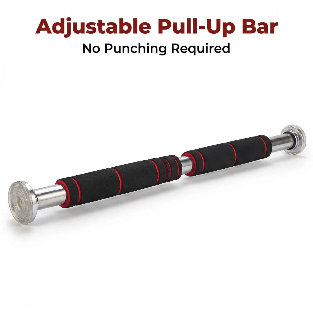 Home Fitness Horizontal Bar Pull-Up Device, a Special Fitness Equipment Designed for Fitness, with Adjustable Length Ranging from 60cm to 100cm Inches, Suitable for Individuals Performing Strength Training to Strengthen Their