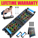 Push-up Handles Push-ups Board Push-up Up Board Chest Trainer Men Fitness Equipment Home Calisthenics Equipment Fitness accessories Push-up Board with Counting Timer Function