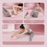 Balance Ball PVC Yoga Ball Mini Exercise Anti Burst Yoga Fitness Ball Physical Therapy Thickened Fitness Pilates Ball Home Gym