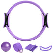 New Pilates fitness ball and fitness ring set, Pilates fitness ring, elastic band exercise, aerobic fitness equipment, core trai