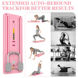 Multifunctional Fitness Board Abdominal Board Foldable Push Up Plate Ab Pilates Board Reformer Fitness Core Workout Equipment