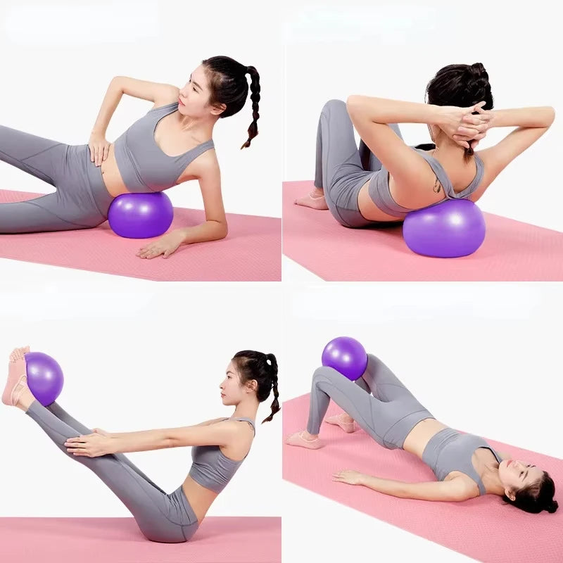 25cm Yoga Ball Exercise Gymnastic Fitness Pilates Ball Balance Exercise Gym Fitness Yoga Ball Indoor Training Yoga Ball Core