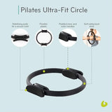 Pilates Circle Ring Fitness Magic Ring Box or Customized Fiber abs/foam for Bodybuilding Training Yoga Circle