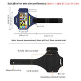 HAISSKY Running Sport Armbands For iPhone 17 16 15 14 13 Pro Max 15 Plus 16e 17 Air  iphone 11 case Pocket Arm Bag Pouch