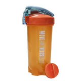 1pc Portable Protein Shaker 550ml Fitness Bottle with plastic Whisk Ball for Fitness Enthusiasts Athletes Perfect For Outdoor