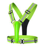 LED Running Vest USB Rechargeable Reflective Cycling Security Vest High Visibility Night Running Riding Clothing for Kids Adults