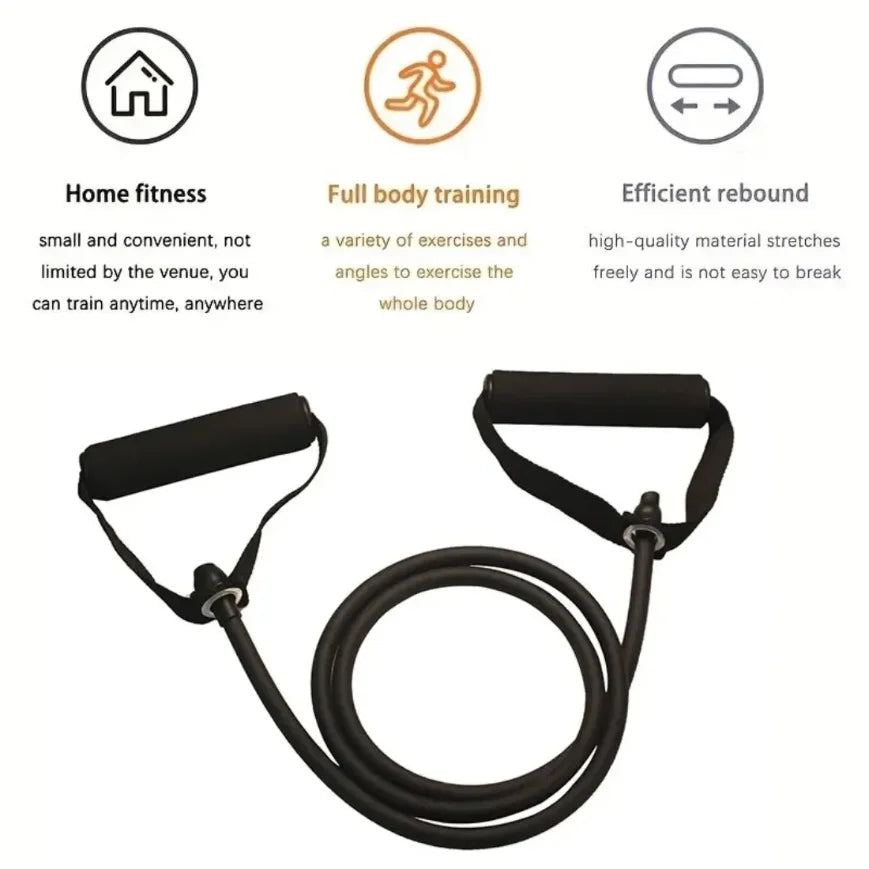 Resistance Bands with Handles – Home Gym Strength Training Set for Women & Men