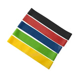 1PC Yoga Tension Belt Fitness Elastic Resistance Belt Squat Tension Ring Stretching Exercise Belt Home Gym Yoga Strap