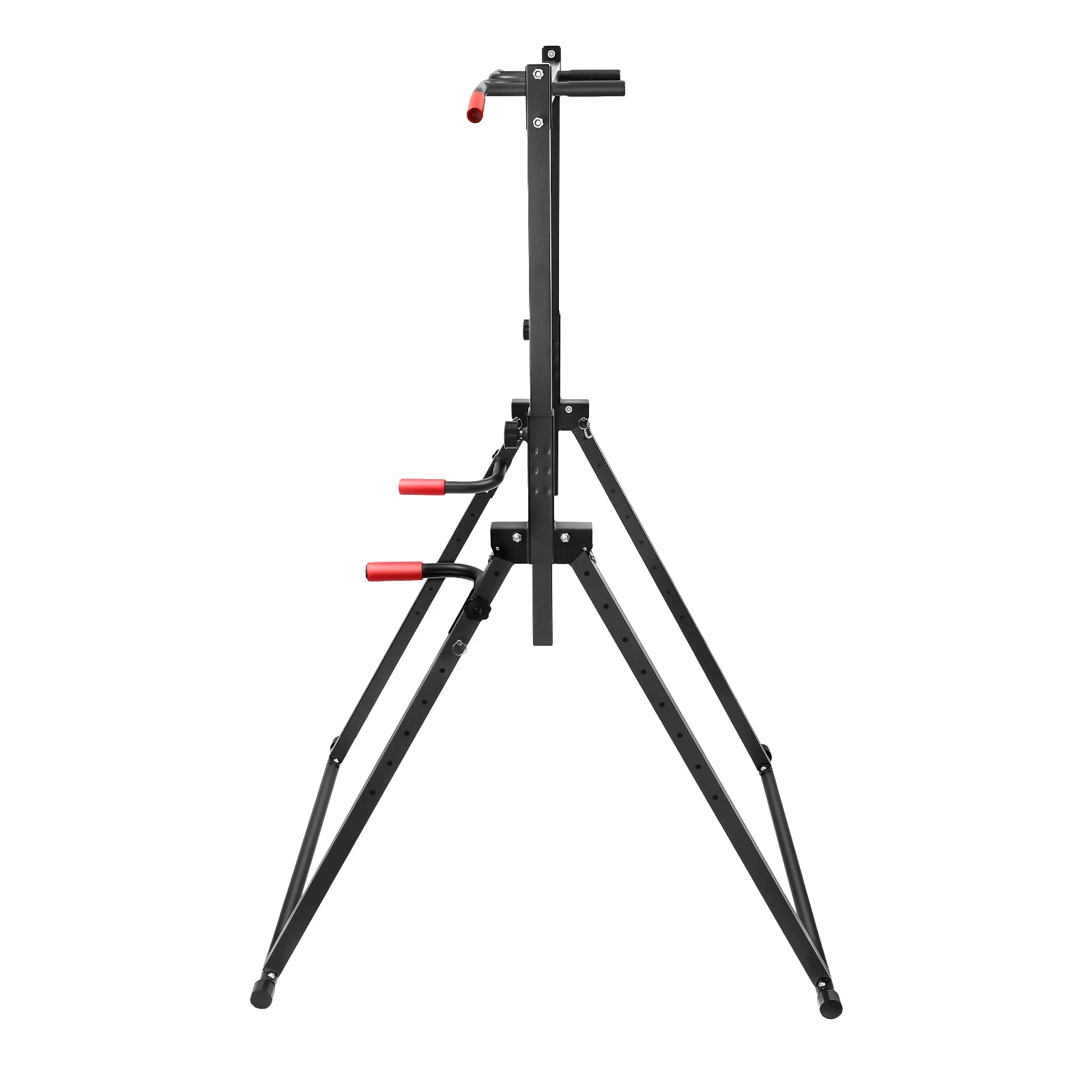 Home Gym Adjustable Horizontal Bar for Pull-Ups/Inverted Rows - Smooth Surface, Stable Triangular Structure