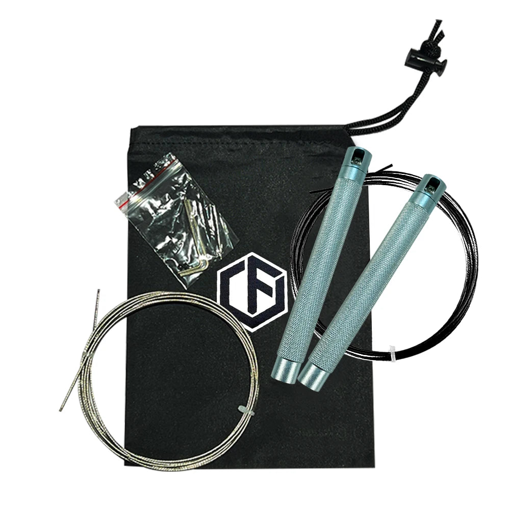 Cable Speed Rope - Adjustable Tangle Free Jump Rope with Ball Bearings, 줄넘기, saltar la cuerda RPM Style