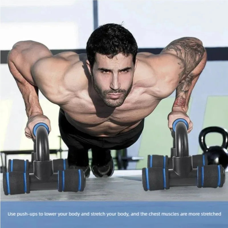 Push-up support training board - Fitness equipment for home use, providing assistance and support for men's push-ups training.