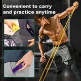 Fitness Resistance Bands Set Pull-up Workout Assist Strap Yoga and Pilates Accessories Agility Training Gym Equipment for Home