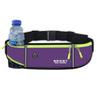 Fanny Pack for Women Men, Slim Running Belt Waist for Running Sports Hiking Traveling Cycling Workout, with Water Bottle Pocket