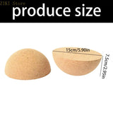 15cm Cork Pilates Ball 6Inch Exercise Ball Gym Ball for Yoga, Pilates, Cores Training, Physical Therapy and Balance