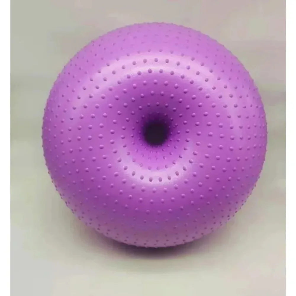 Yoga Ball Exercise Fitness Pilates Donut Balance Fitness Ball Exercise Training Home Gymnastics Gym Thickening Anti-blast