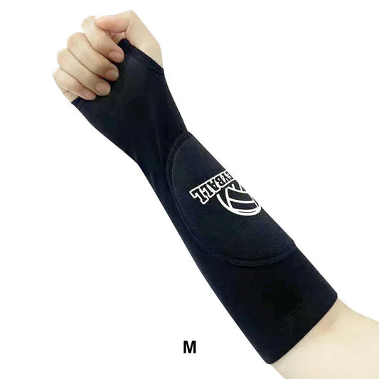 1 Pair Women Armband Cuff Breathable Compression Basketball Volleyball Elastic Breathable Arm Warmers Protector Sleeves