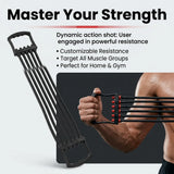 Profession Expander Resistance Bands Workout Chest Muscle Crossfit Resistance Band Can Removable Latex Tube Spring Exerciser