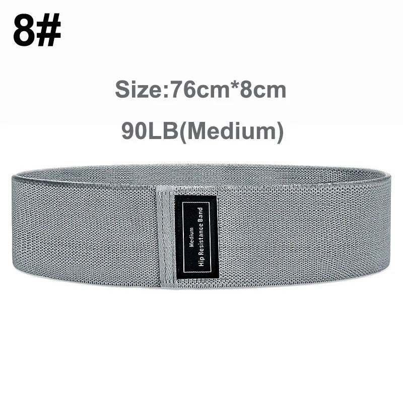 COYOCO Pull Strap Set Fabric Booty Bands Hip Circle Elastic Fitness Expander for Home Workouts Glute Legs Strength Training
