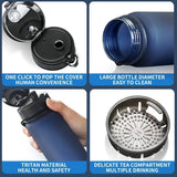 High Quality Water Bottle 500ML 1000ML BPA Free Leak Proof Portable for Adult Children Sports Gym Eco Friendly Drink Bottles