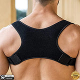 Back Posture Correction Belt Men Women Anti-Hunchback Adjustable Posture Correction Belt Microelastic Comfortable Non-tightening