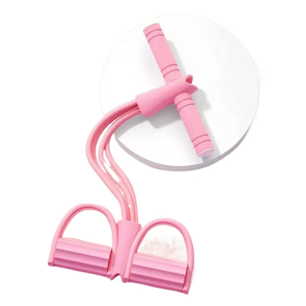 New 6-Tube Resistance Bands Set with Foam Sport At Home Yoga Elastic Band Shoulder Opening TPE Yoga Pedal Puller for Abdomen Arm