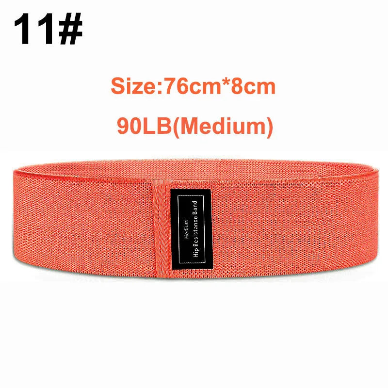 COYOCO Pull Strap Set Fabric Booty Bands Hip Circle Elastic Fitness Expander for Home Workouts Glute Legs Strength Training