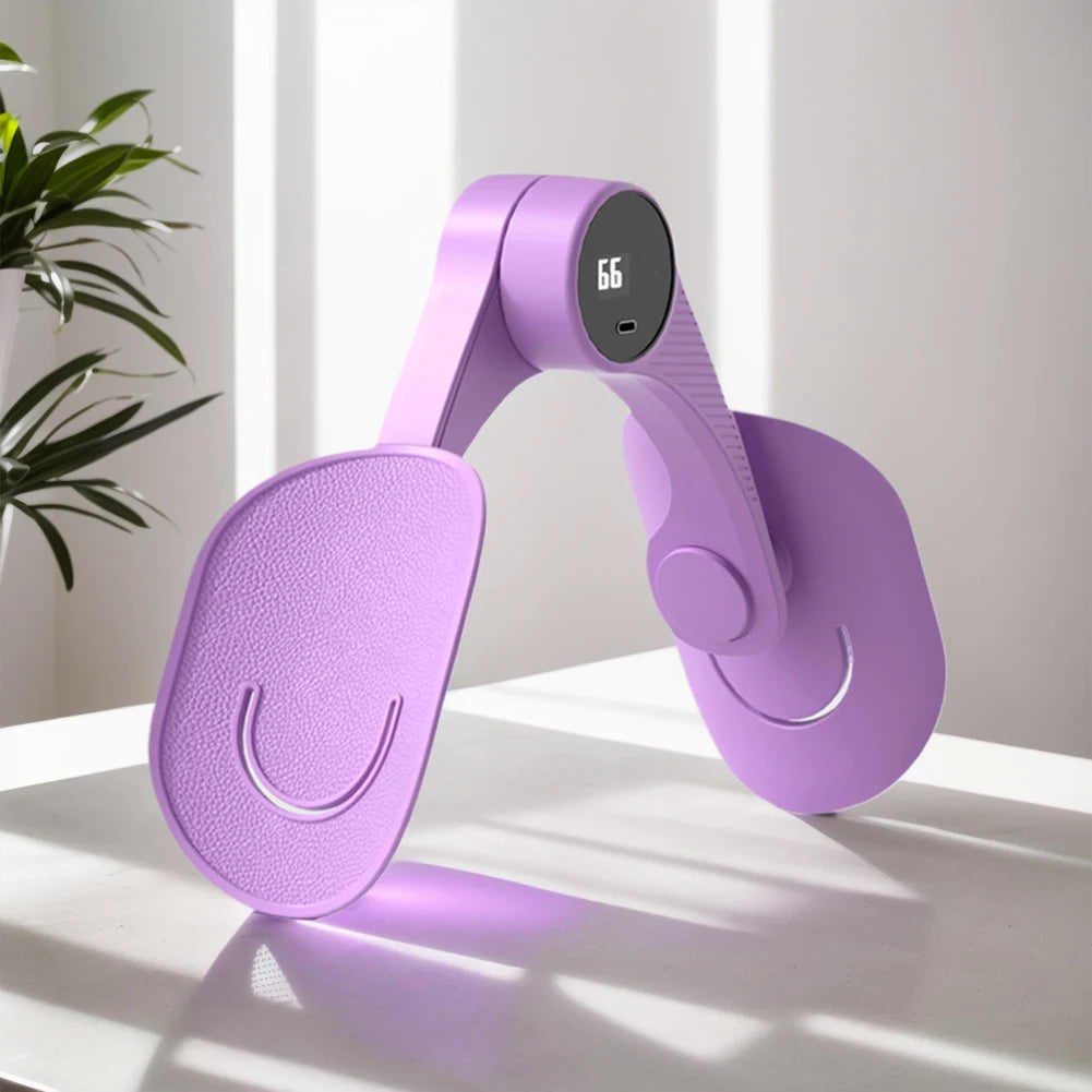 Pelvic Floor Muscle Trainer Pelvic Floor Strengthener 360 Degree Adjustment Ergonomic Thigh Exerciser Non Slip Fitness Supplies