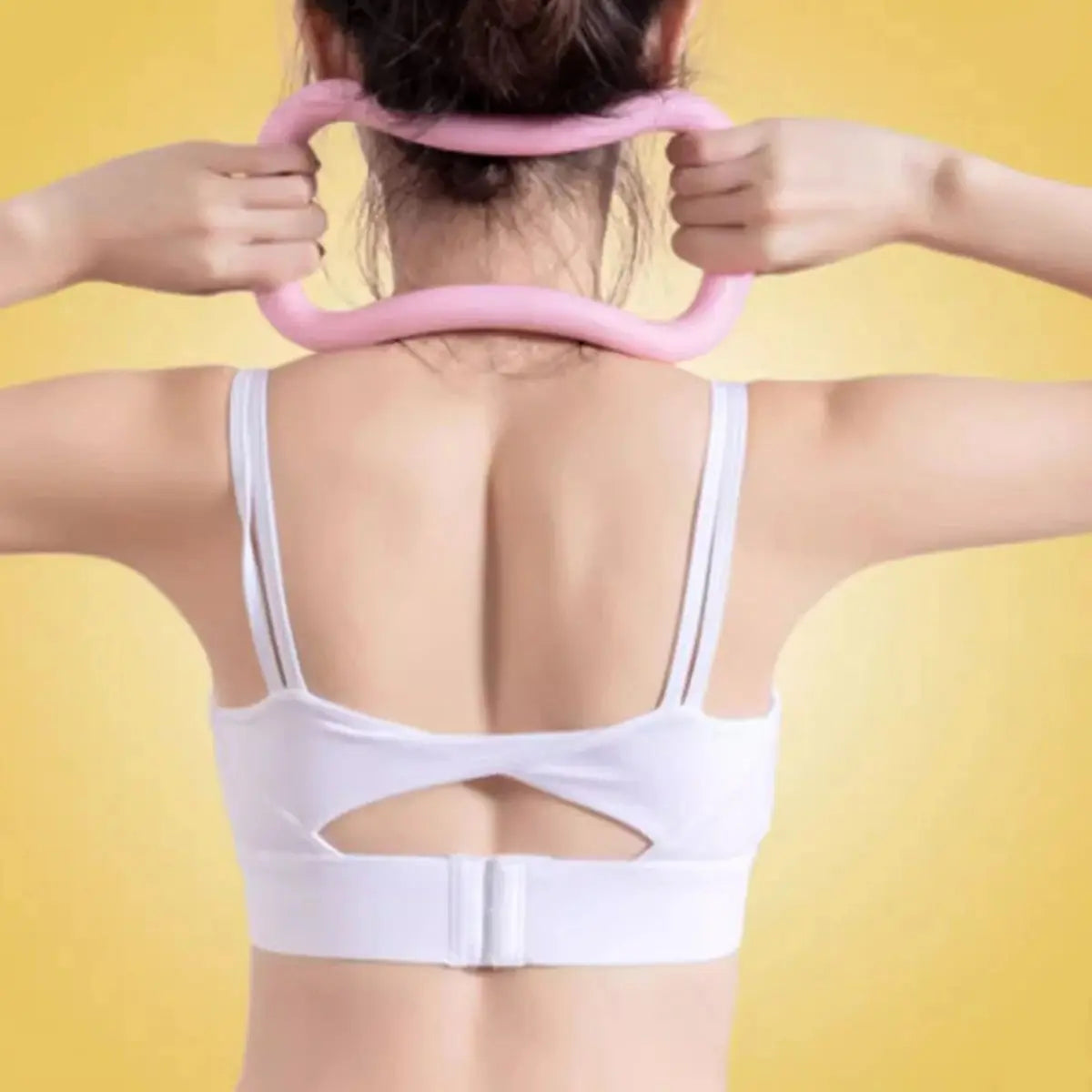 Yoga Pilates Ring After Massage Calf Elastic Neck Yoga Ring Suitable For All Ages TPE Material Ergonomic Design
