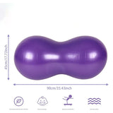 Yoga Ball Peanut Ball Balance Ball Pilates Accessories Home Fitness Equipment Pregnant Women Rehabilitation Exercise Yoga Ball