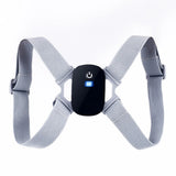 LCD 8-shaped Sitting Posture Corrector Rechargeable 400mAh Back Correction Belts Smart Sensor Vibration Reminder for Work Sudy