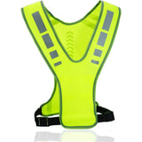 Reflective Running Vest Safety Security Vest Gear with Pocket for Men Kids Work clothes Men for Walking Running Cycling Jogging