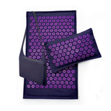 Nature Linen Coconut palm Massage Yoga mat sport pillow mat with bag Lotus Spike Acupressure Mat Cushion