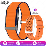 LIGE No Screen Smart Watch Men's Sports Outdoors Fitness Heart Rate Monitor 1ATM Waterproof New Smartwatch For Andrio IOS 2025
