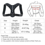 YANBIGUO Back Brace Posture Corrector for Women&Men,Adjustable Upper Back&Shoulder Brace Straightener,Relieve Pain Neck/Shoulder