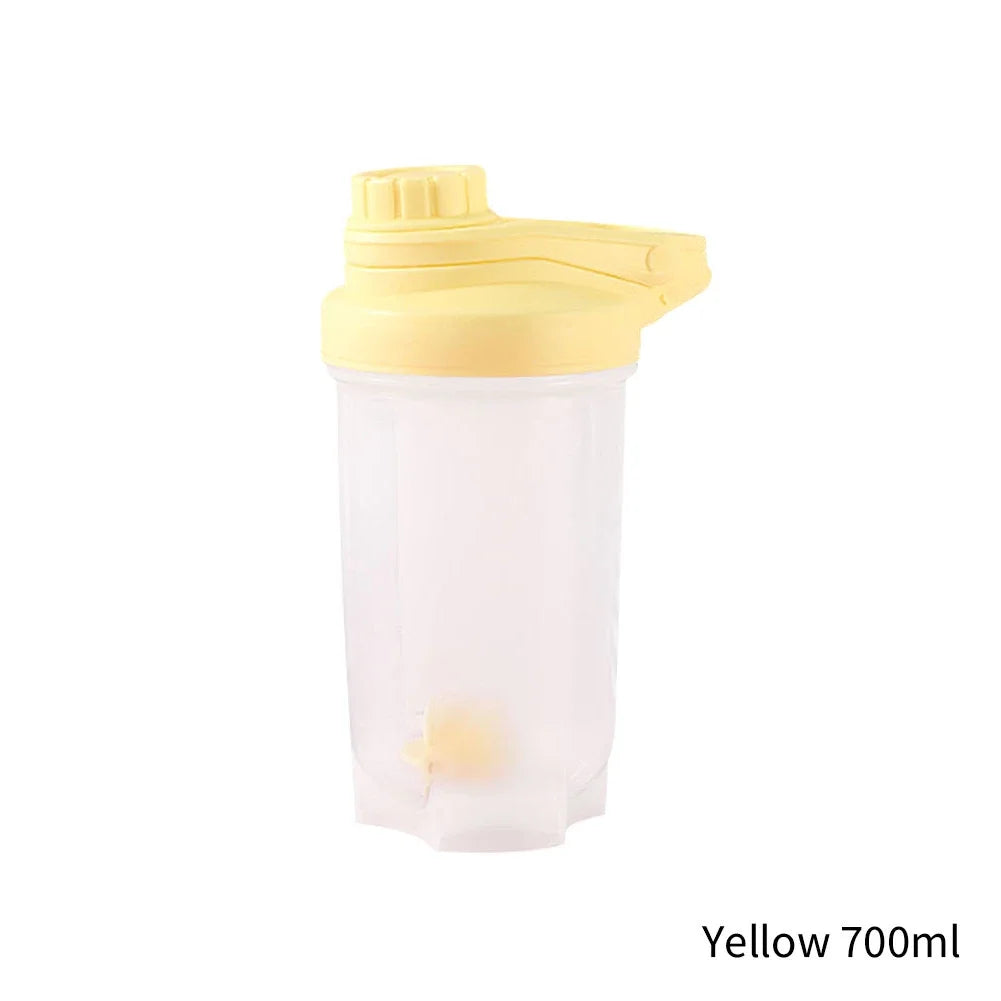 500ml/700ml Portable Water Bottle For Drink Plastic Leak Proof Sports Bottles Protein Shaker Water Bottle Drinkware BPA FREE
