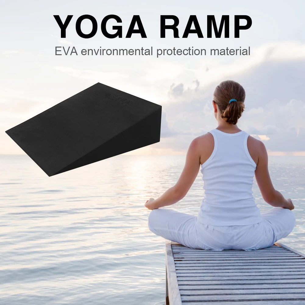 1/2Pcs Yoga Wedge Blocks EVA Foam Yoga Wedge Stretch Slant Boards Exercise Yoga Block Pilates Wedge Squats Fitness Accessories