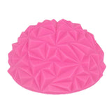 16cm Yoga Ball PVC Inflatable Massage Point Half Fit Ball Balance Trainer Stabilizer GYM Pilates Fitness Pineapple Massage Ball